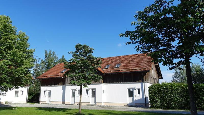 Ferienhaus Bayern Am Ferienpark Westerncity Eging Exterior foto